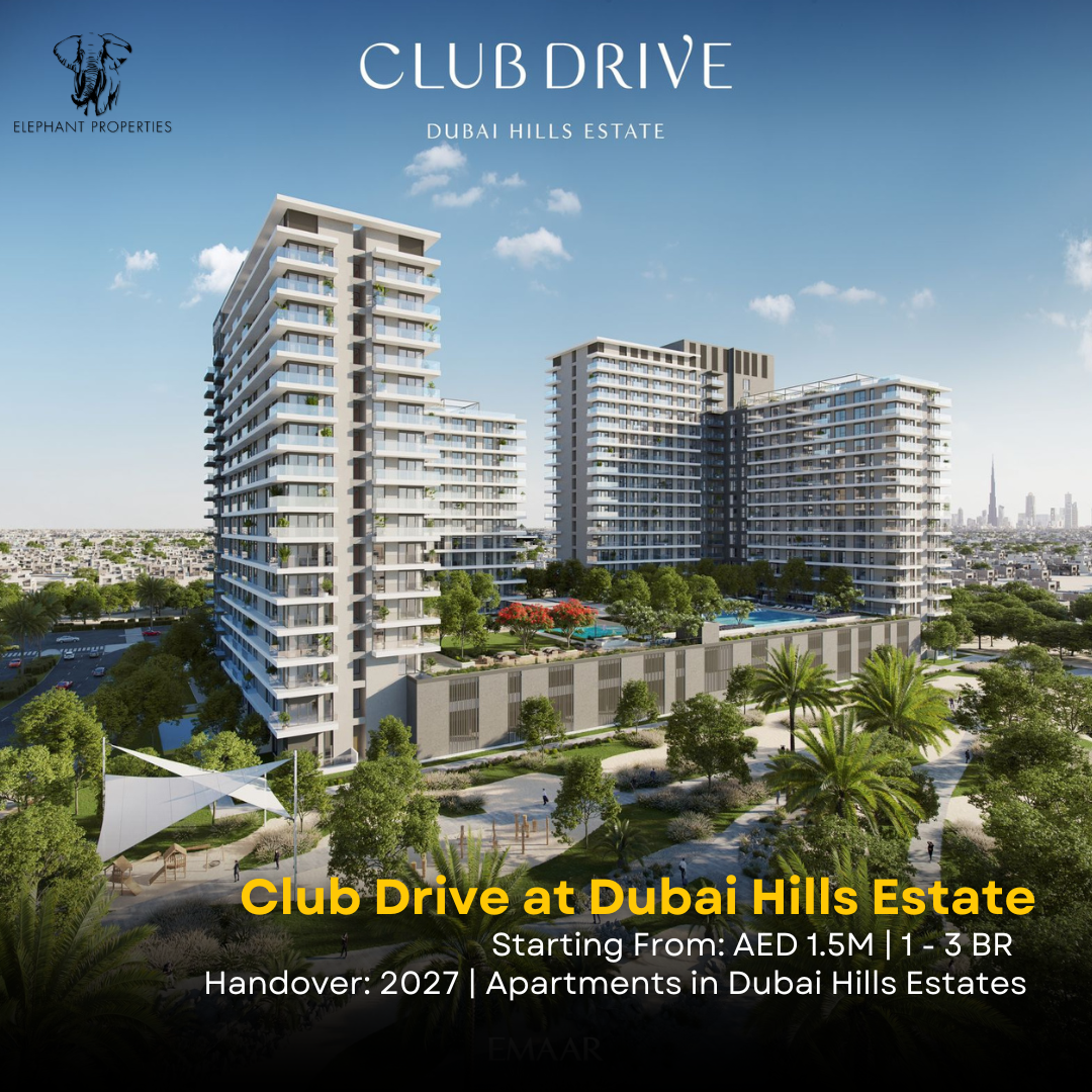 Emaar Club Drive at Dubai Hills Estate