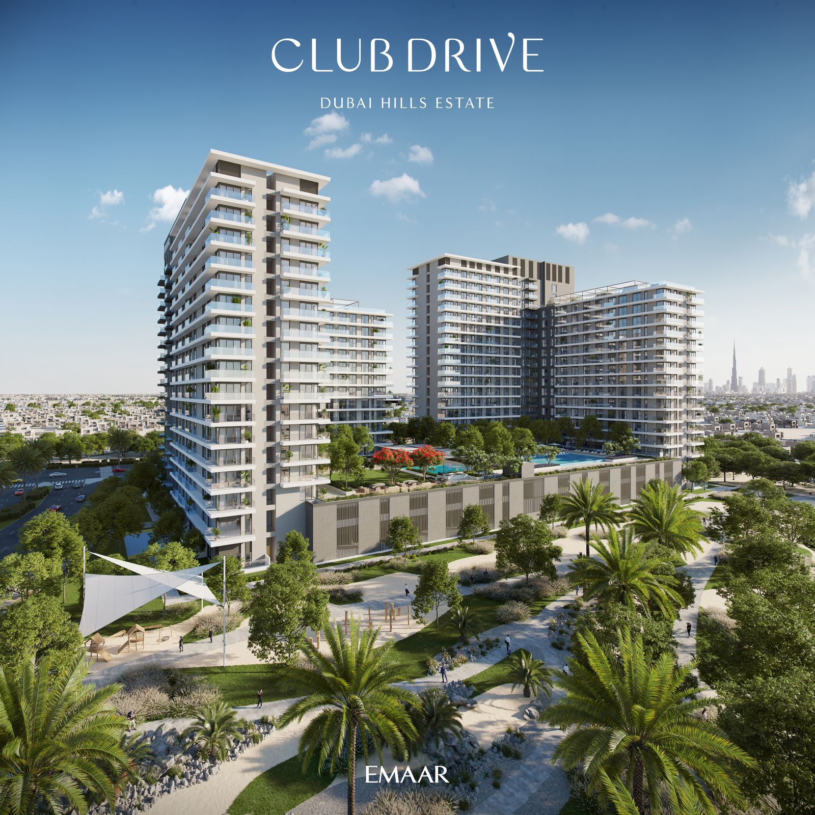 Emaar Club Drive at Dubai Hills Estate