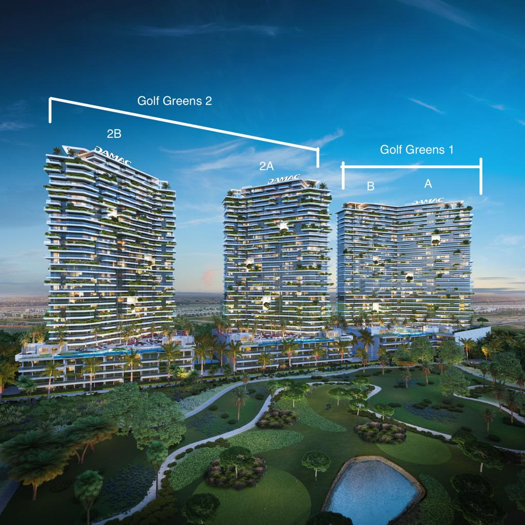 Golf Greens at Damac Hills